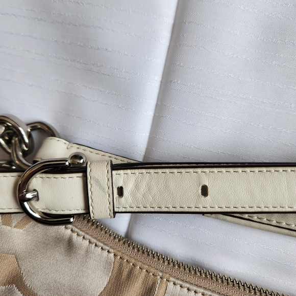 Coach Kristin Signature Cream Convertible Bag No. L1257-F22302 - Picture 4 of 11